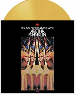Aretha Franklin - Young, Gifted and Black LP Vinyl Record (Opaque Mustard Coloured Vinyl)
