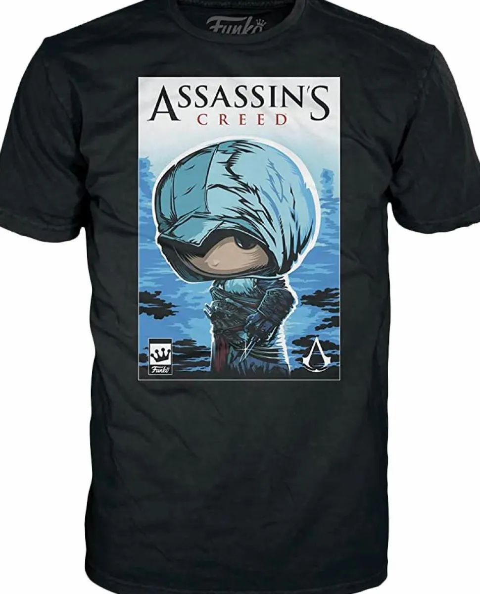 Assassin's Creed - Altair Pop! Tees Unisex Grey T-Shirt