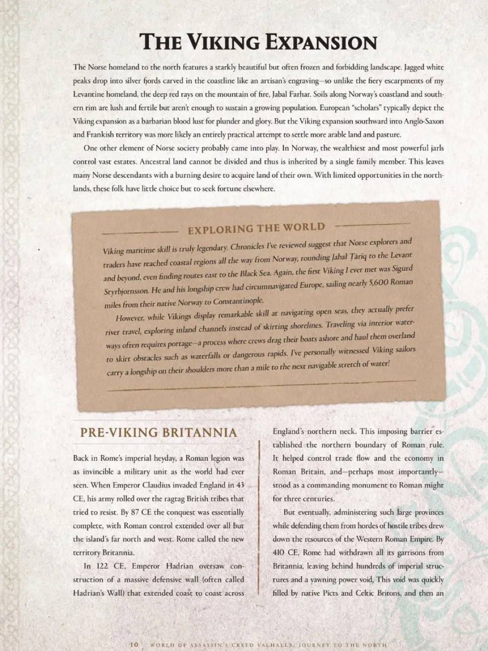 Assassin's Creed Valhalla - The World of Assassin's Creed Valhalla: Journey to the North: Logs and Files of a Hidden File Hardcover Book