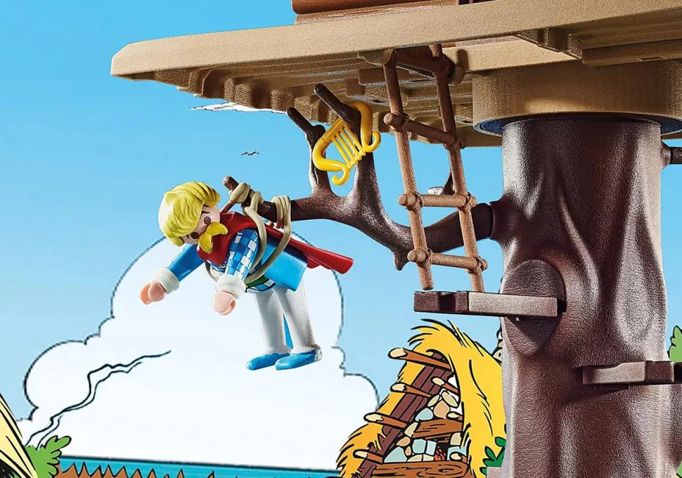 Asterix - Playmobil Cacofonix with Tree House (71016)