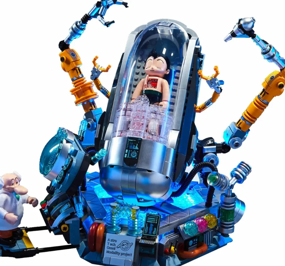 Astro Boy - Awakening Moment Building Block Construction Set (1334 Pieces)
