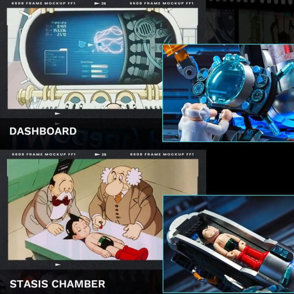 Astro Boy - Awakening Moment Building Block Construction Set (1334 Pieces)