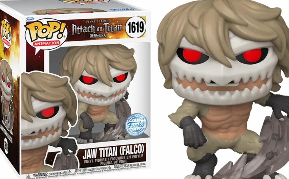 Attack on Titan - Jaw Titan (Falco) 6" Super Sized Pop! Vinyl Figure