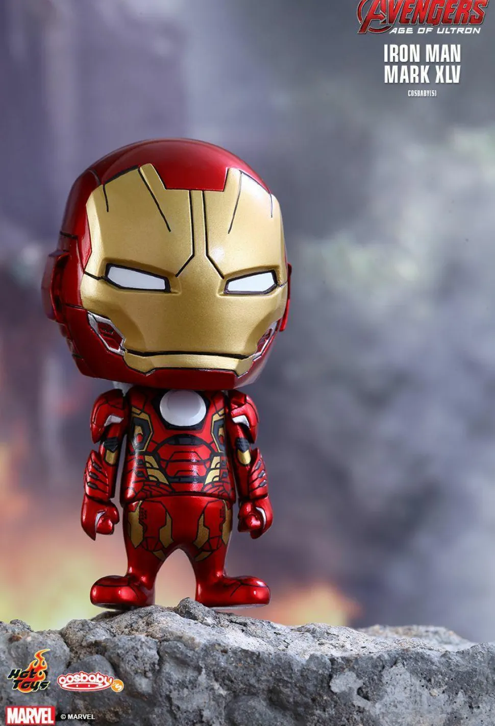 Avengers 2: Age of Ultron - Cosbaby 3.75” Hot Toys 7 Figure Collectable Set (Series 2)