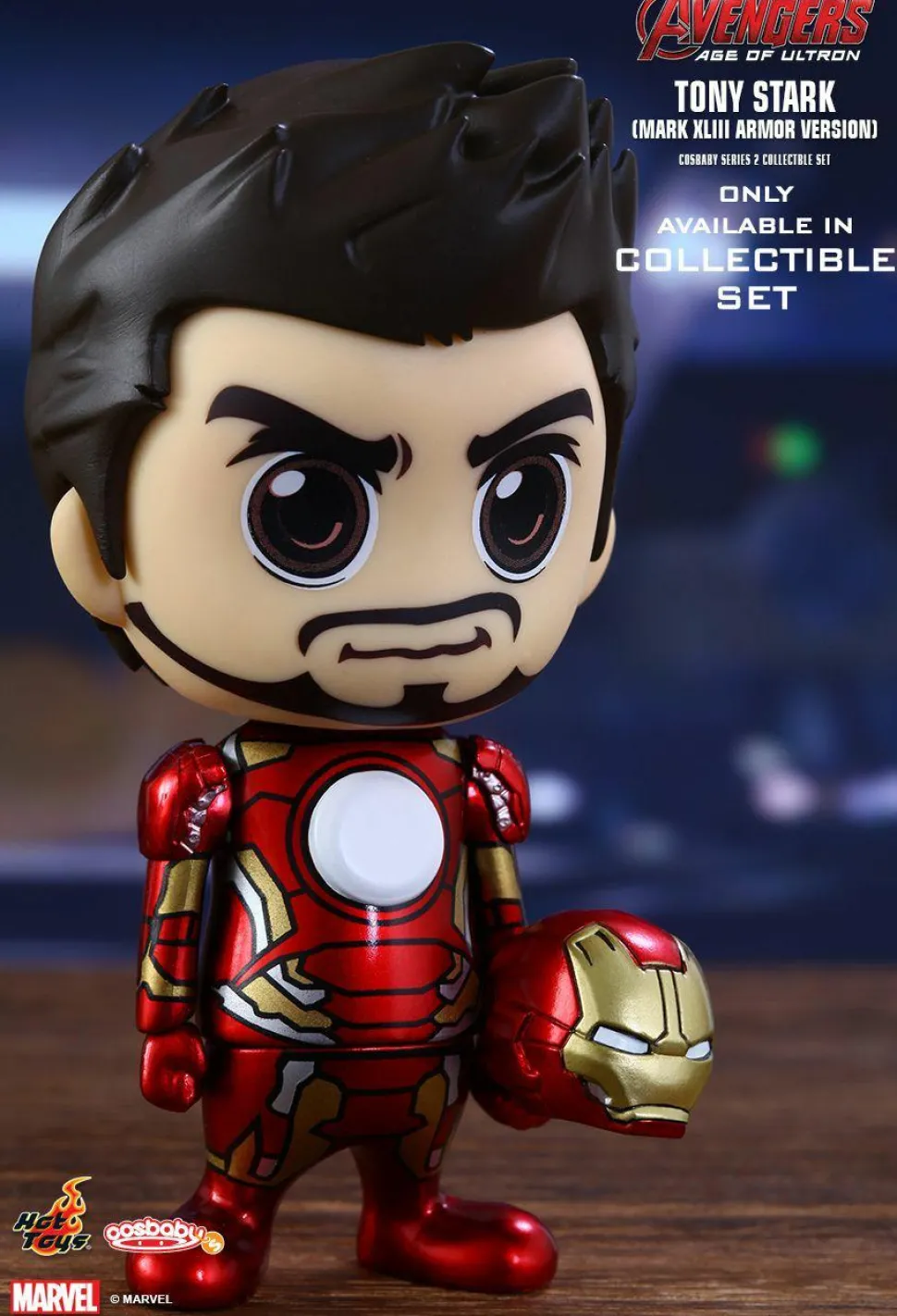 Avengers 2: Age of Ultron - Cosbaby 3.75” Hot Toys 7 Figure Collectable Set (Series 2)