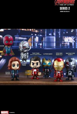 Avengers 2: Age of Ultron - Cosbaby 3.75” Hot Toys 7 Figure Collectable Set (Series 2)