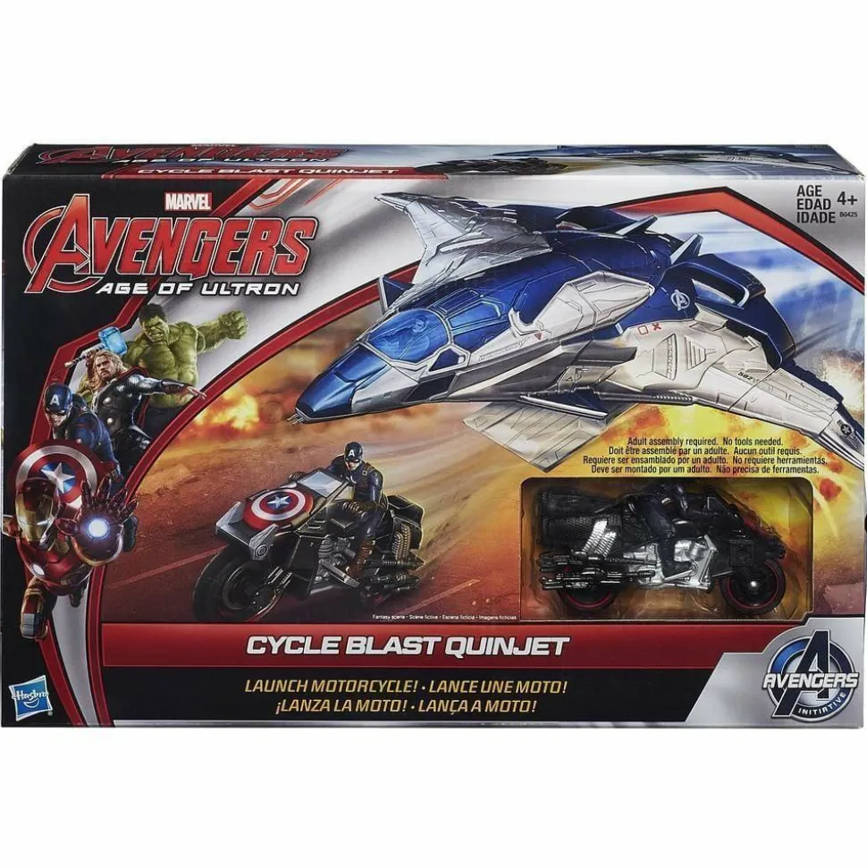 Avengers 2: Age of Ultron - Cycle Blast Quinjet Launcher Playset