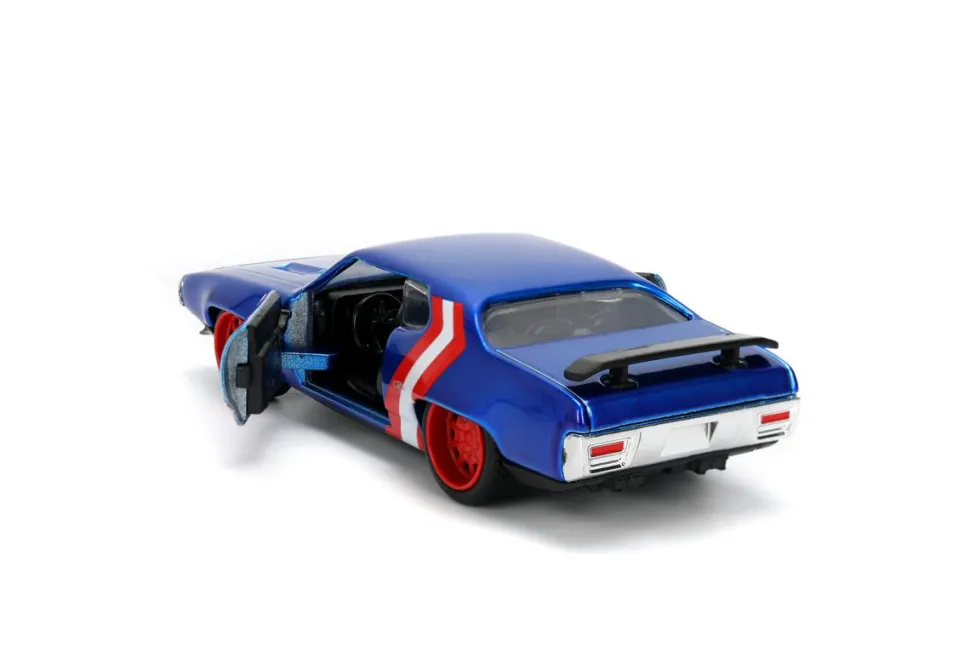 Avengers - Captain America 1972 Plymouth GTX 1/32 Scale Die-Cast Vehicle Replica