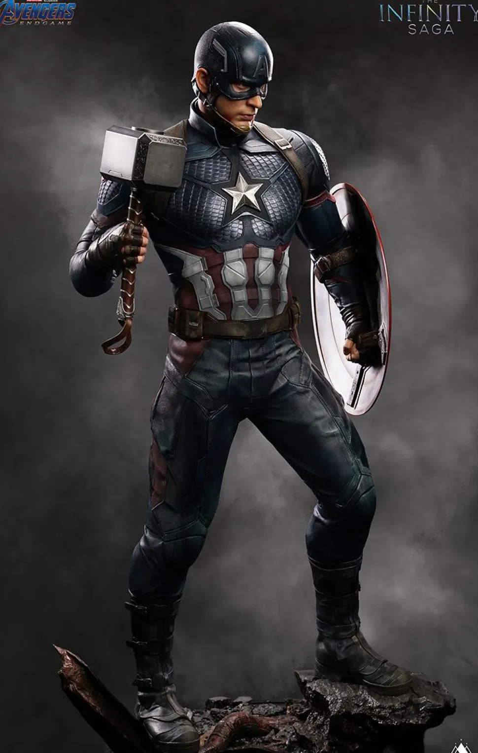 Avengers 4: Endgame - Captain America 1/2 Scale Statue