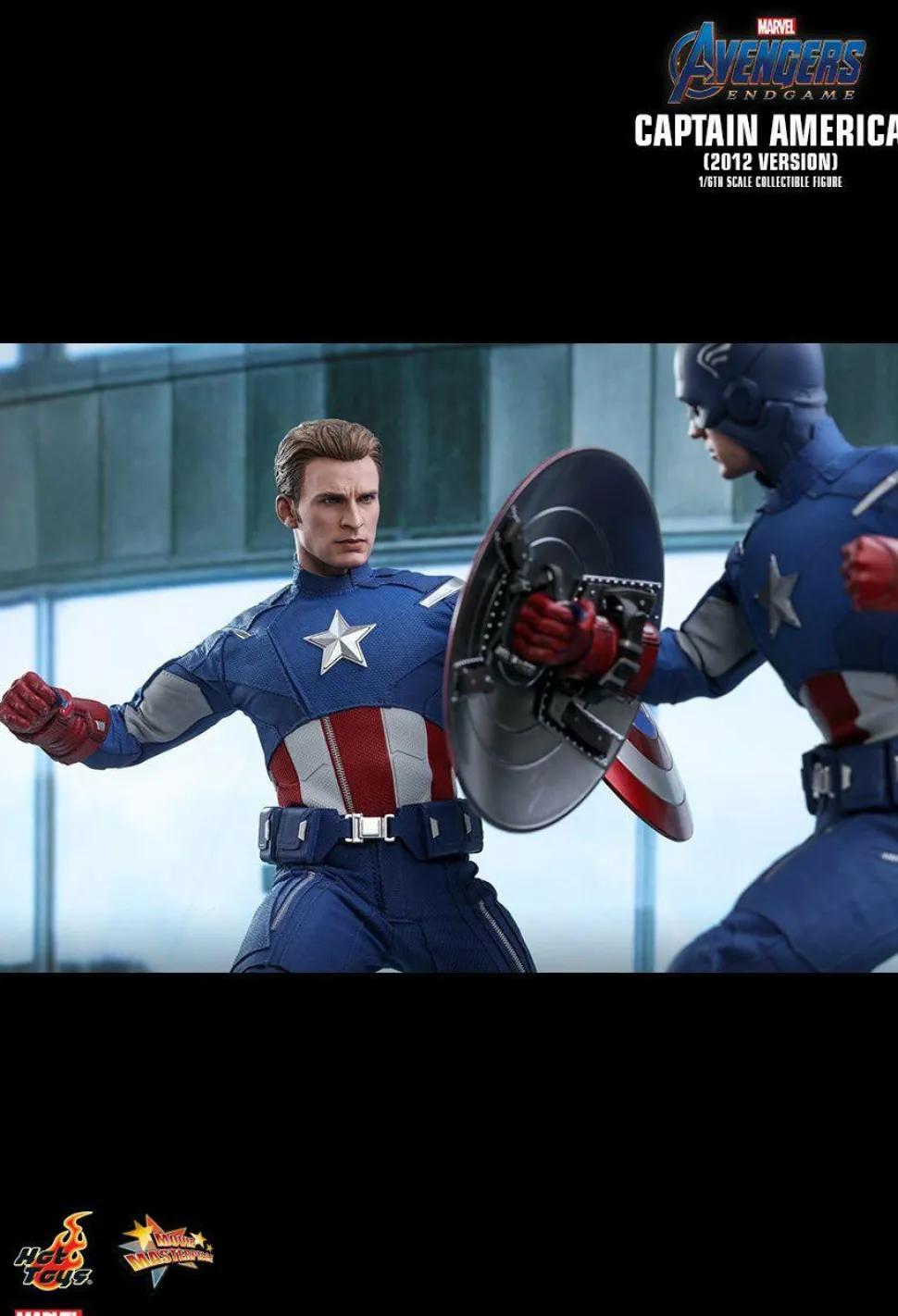 Avengers 4: Endgame - Captain America 2012 Version 1/6th Scale Hot Toys Action Figure