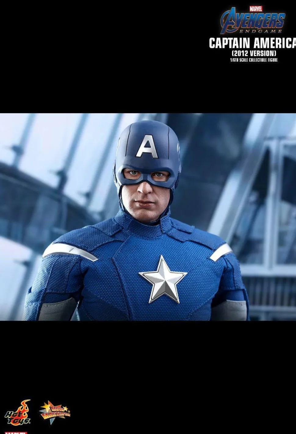 Avengers 4: Endgame - Captain America 2012 Version 1/6th Scale Hot Toys Action Figure