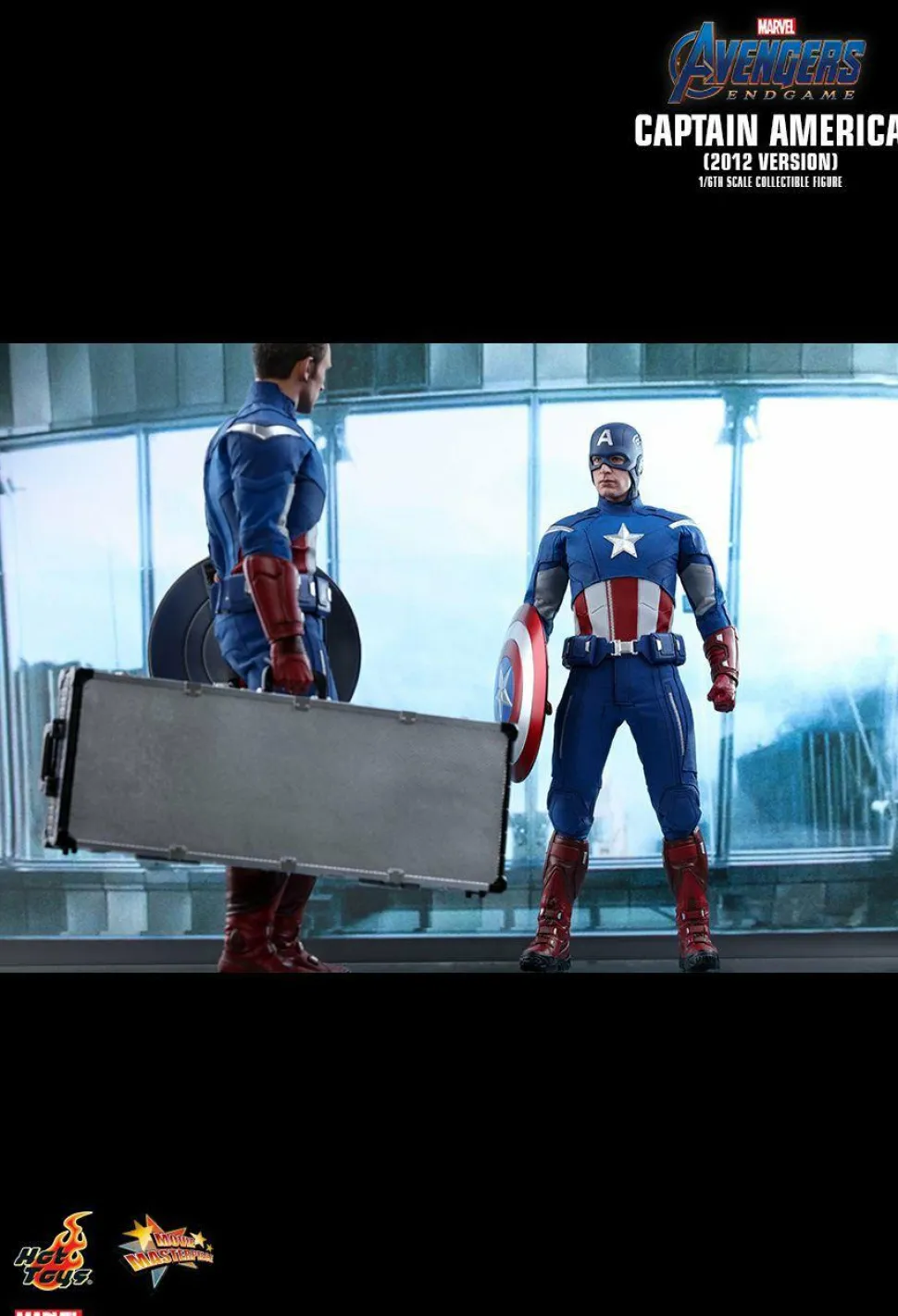 Avengers 4: Endgame - Captain America 2012 Version 1/6th Scale Hot Toys Action Figure