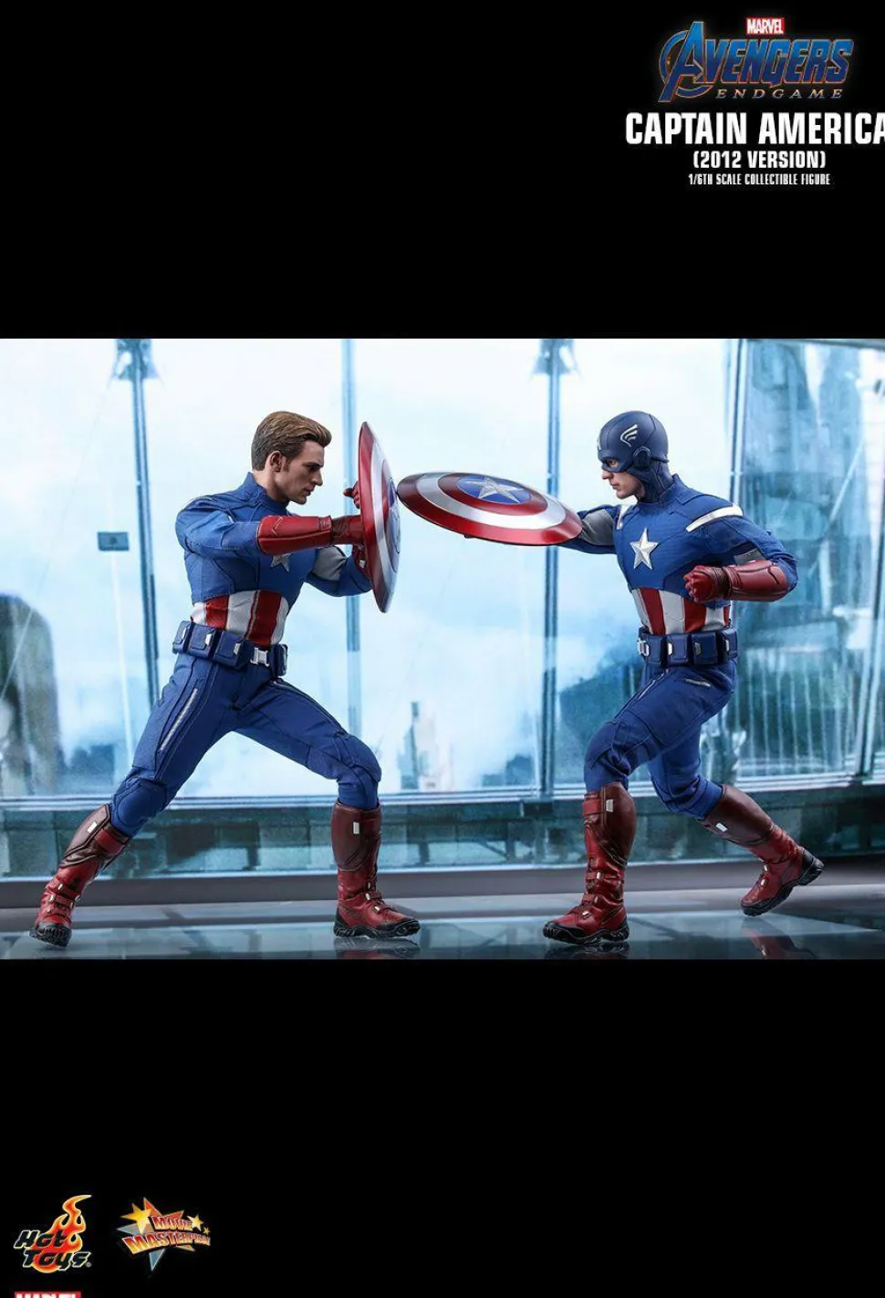 Avengers 4: Endgame - Captain America 2012 Version 1/6th Scale Hot Toys Action Figure
