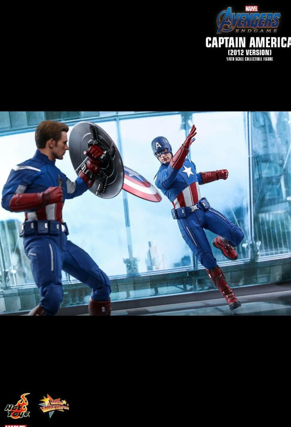 Avengers 4: Endgame - Captain America 2012 Version 1/6th Scale Hot Toys Action Figure