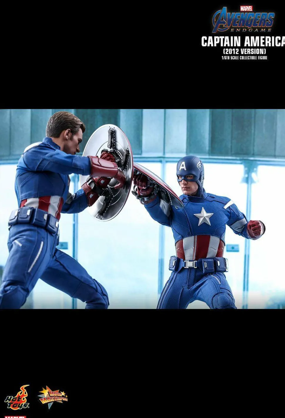 Avengers 4: Endgame - Captain America 2012 Version 1/6th Scale Hot Toys Action Figure