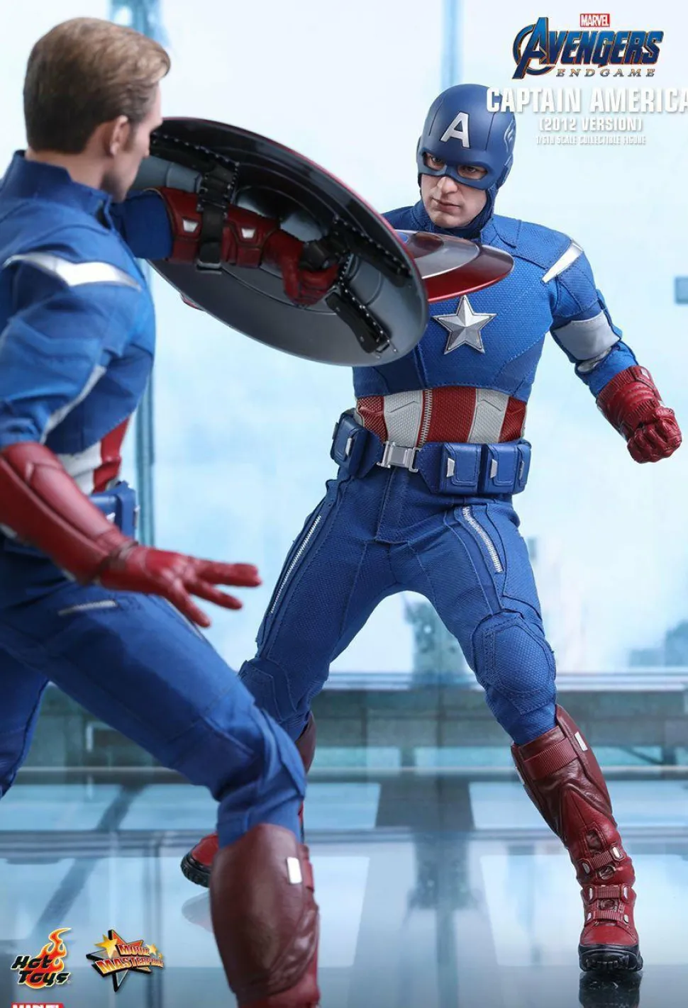 Avengers 4: Endgame - Captain America 2012 Version 1/6th Scale Hot Toys Action Figure