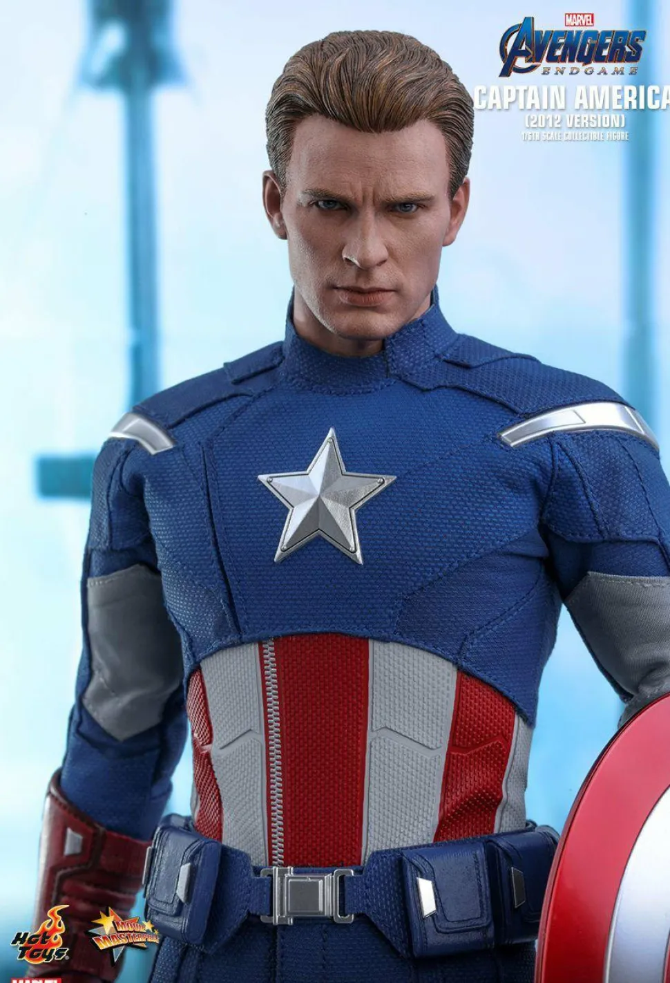 Avengers 4: Endgame - Captain America 2012 Version 1/6th Scale Hot Toys Action Figure