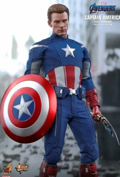 Avengers 4: Endgame - Captain America 2012 Version 1/6th Scale Hot Toys Action Figure