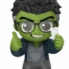 Avengers 4: Endgame - Hulk Casual Wear Cosbaby 3.75” Hot Toys Bobble-Head Figure