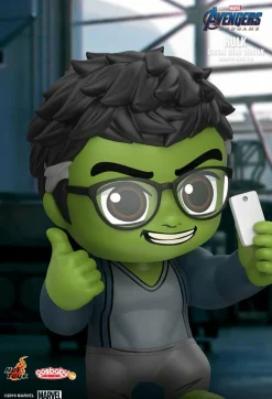 Avengers 4: Endgame - Hulk Casual Wear Cosbaby 3.75” Hot Toys Bobble-Head Figure