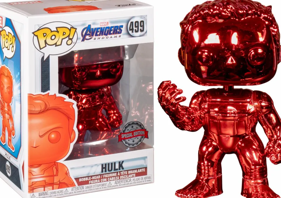 Avengers 4: Endgame - Hulk with Nano Gauntlet Red Chrome Pop! Vinyl Figure