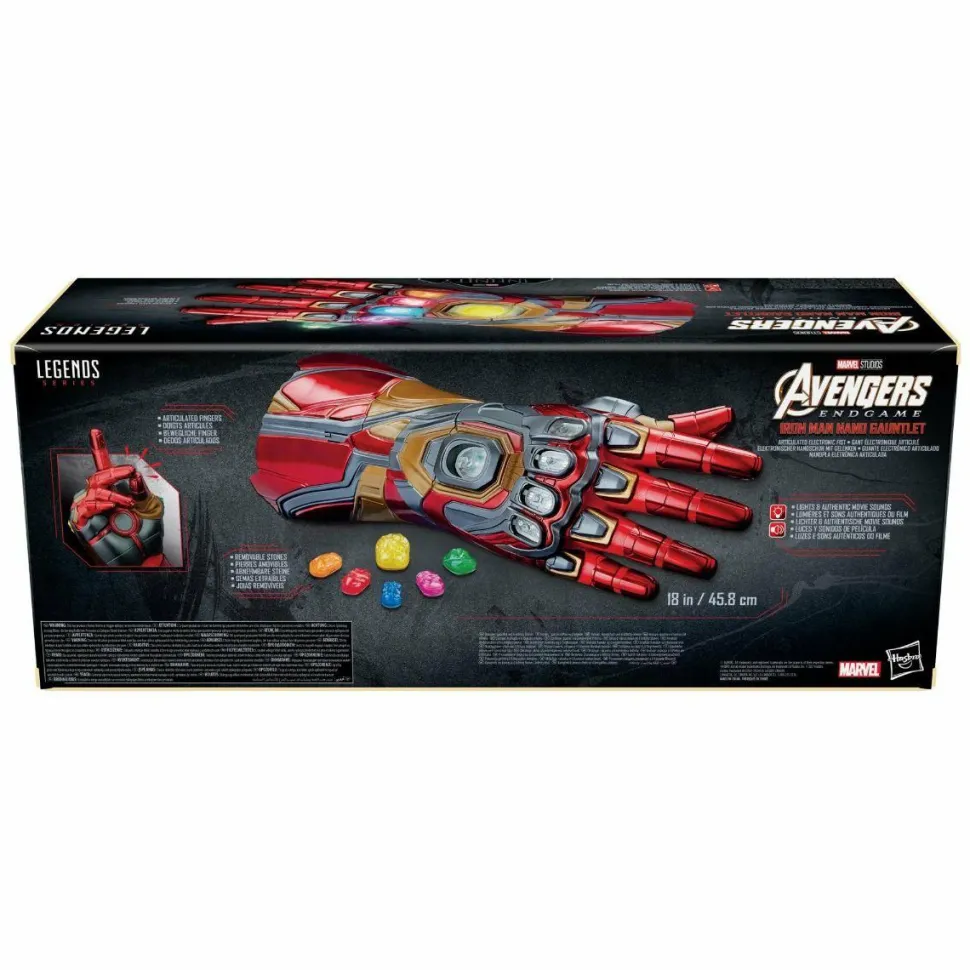 Avengers 4: Endgame - Iron Man Nano Gauntlet Marvel Legends 1:1 Scale Life-Size Prop Replica