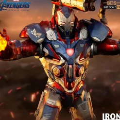 Avengers 4: Endgame - Iron Patriot & Rocket 1/10th Scale Statue