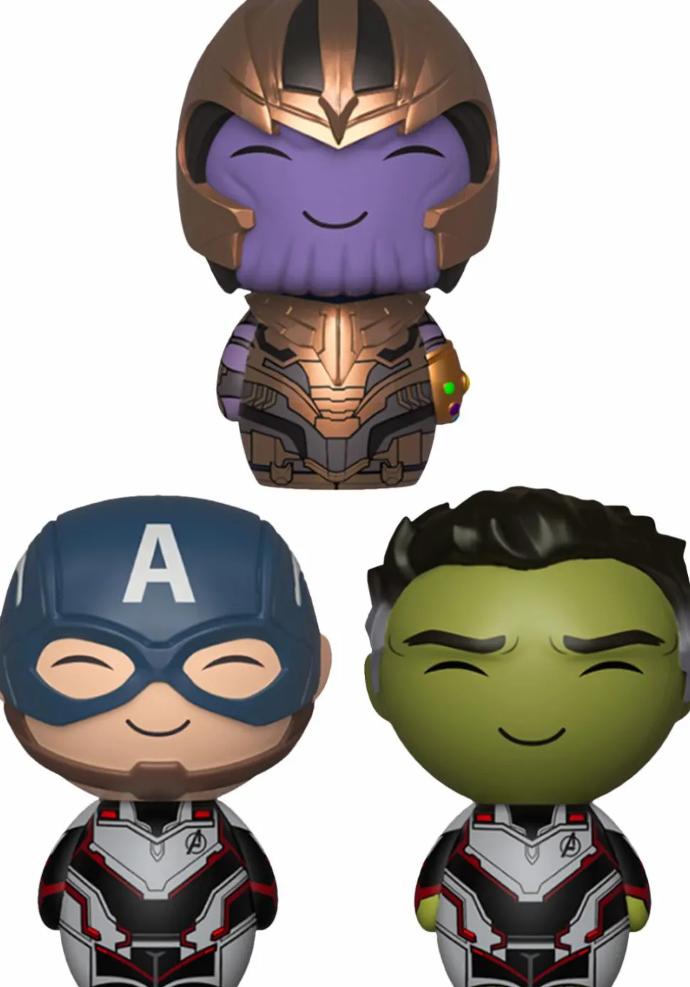Avengers 4: Endgame - Thanos, Hulk & Captain America Dorbz Vinyl Figure 3-Pack (Funko Exclusive)