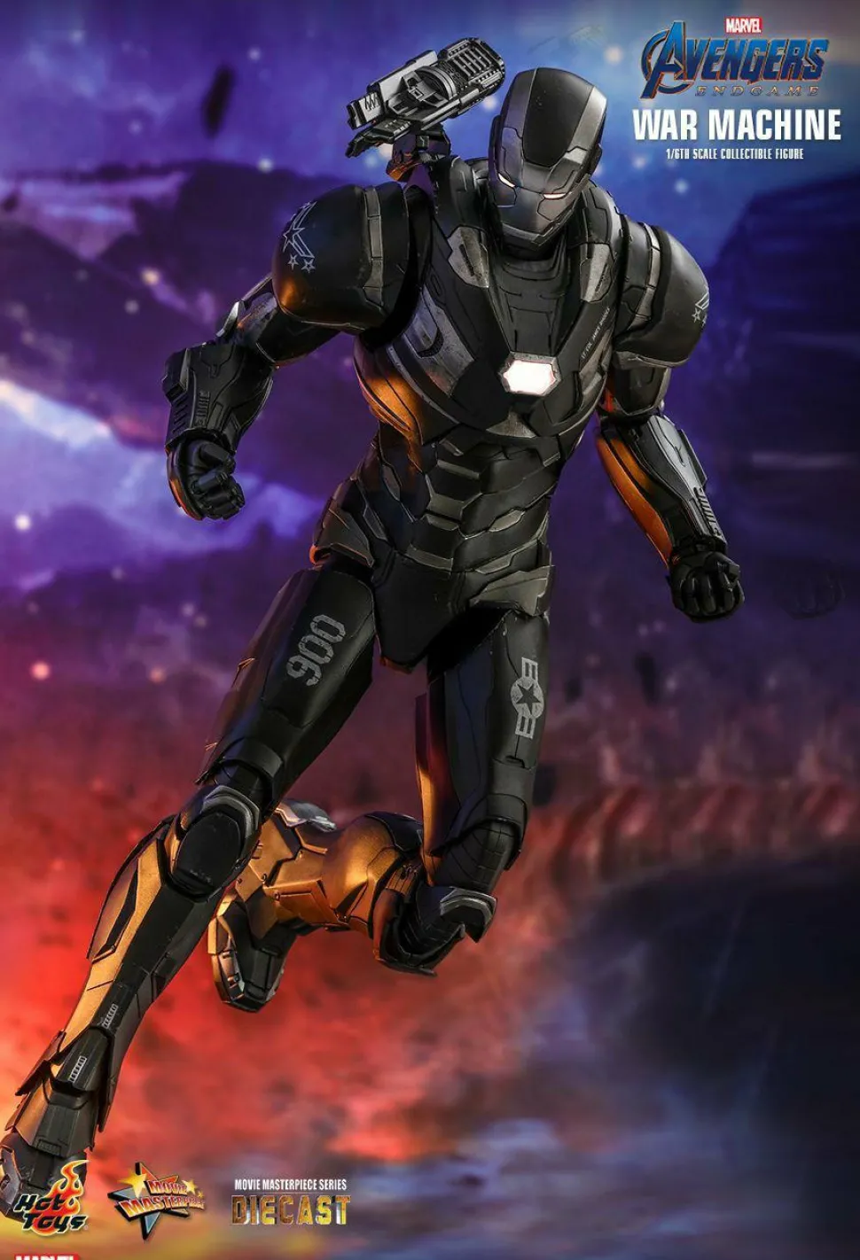 Avengers 4: Endgame - War Machine 1/6th Scale Die-Cast Hot Toys Action Figure (Int Sales Only)