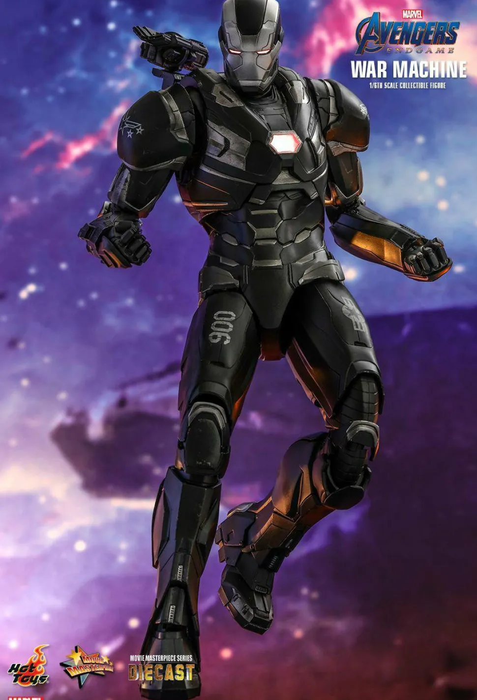 Avengers 4: Endgame - War Machine 1/6th Scale Die-Cast Hot Toys Action Figure (Int Sales Only)