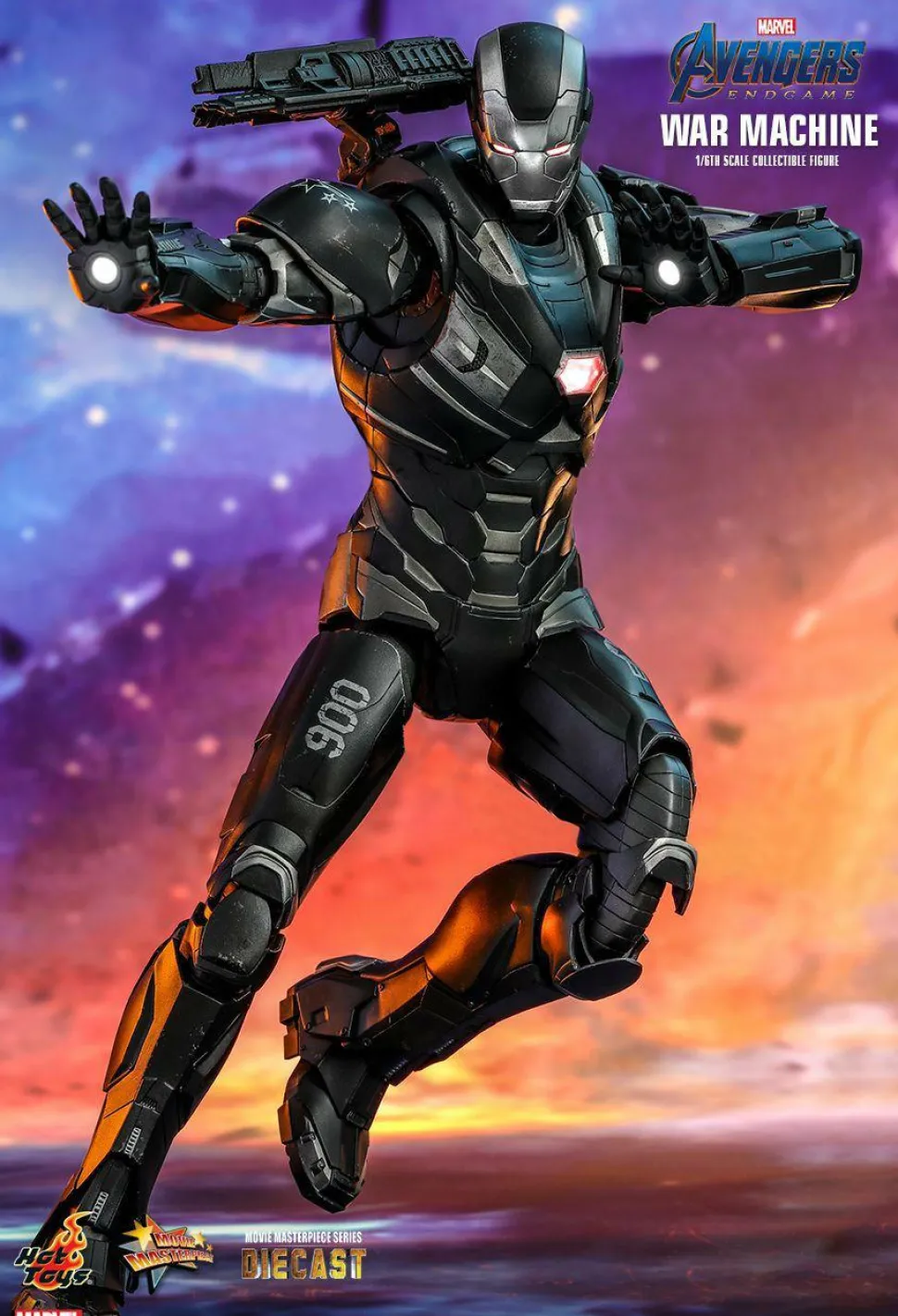 Avengers 4: Endgame - War Machine 1/6th Scale Die-Cast Hot Toys Action Figure (Int Sales Only)
