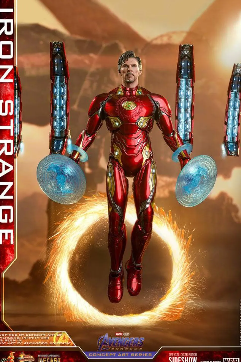 Avengers 3: Infinity War - Iron Strange Concept Art Series 1/6th Scale Die-Cast Hot Toys Action Figure