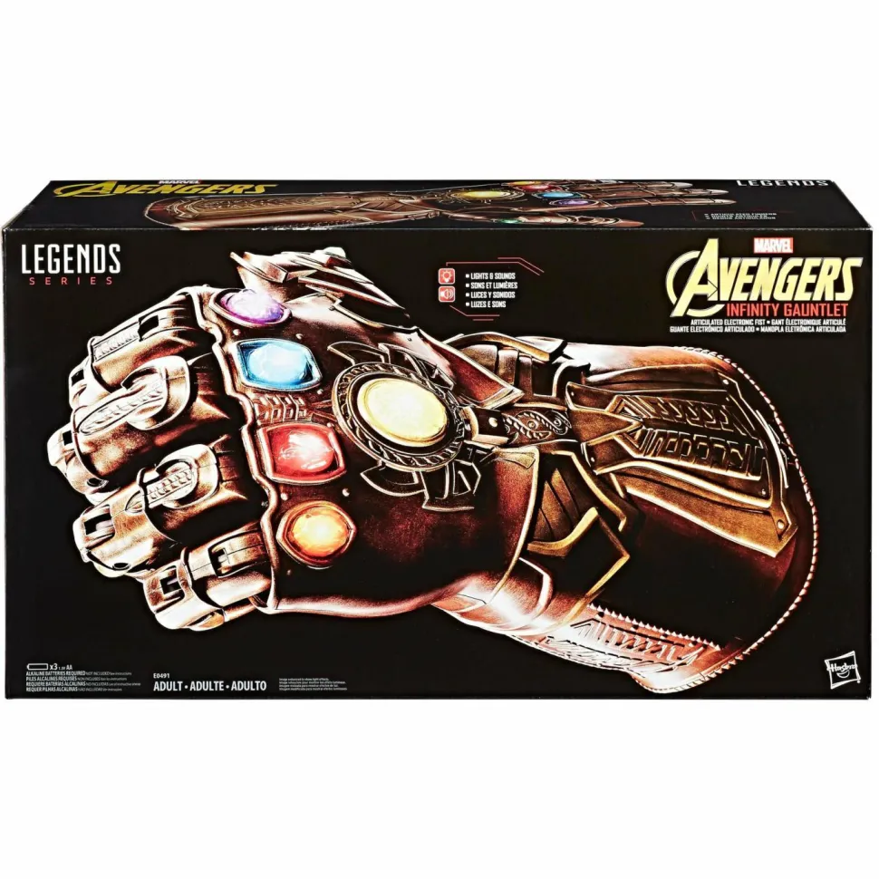 Avengers 3: Infinity War - Infinity Gauntlet Marvel Legends 1:1 Scale Life-Size Prop Replica
