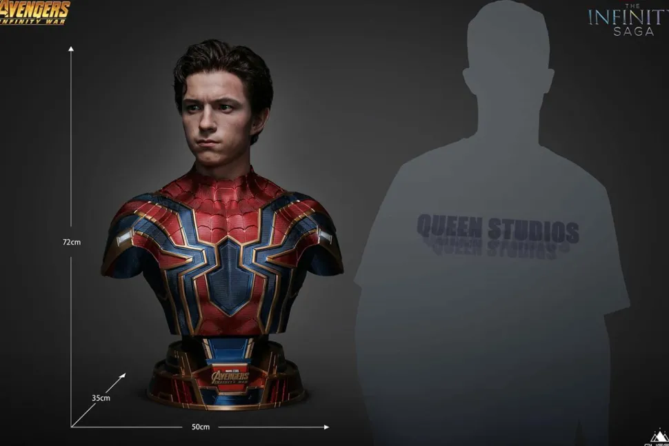 Avengers: Infinity War - Iron Spider-Man 1:1 Scale Life Size Bust