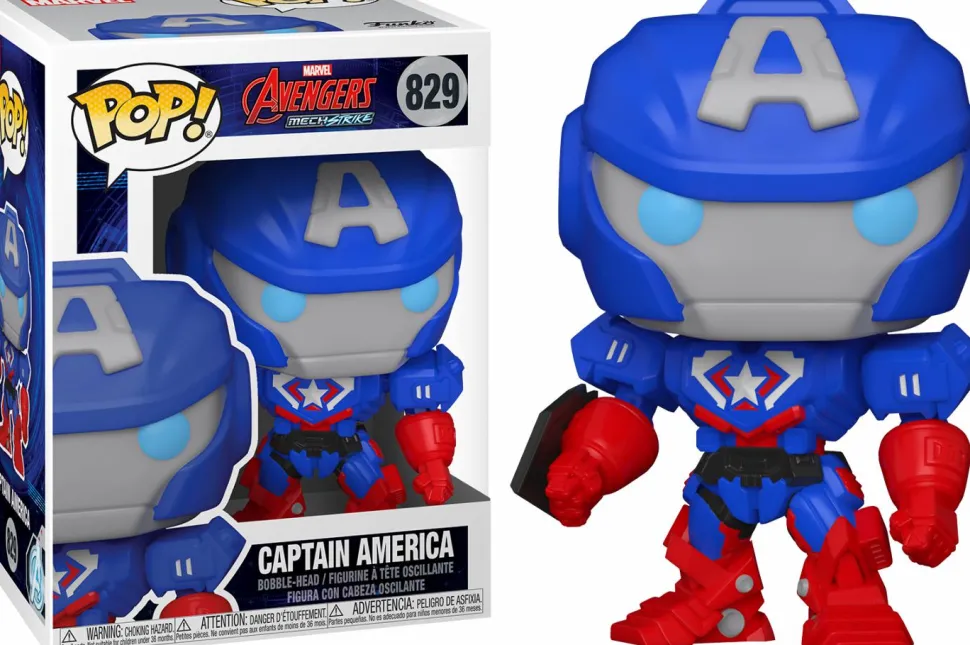 Avengers Mech Strike - Captain America Mech Pop! Vinyl Figure