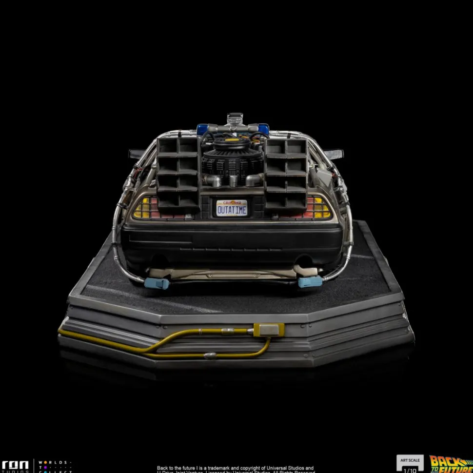 Back To The Future - DeLorean Time Machine 1/10th Scale Statue