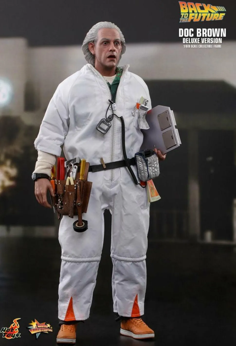 Back to the Future - Doc Brown Deluxe 1/6th Scale Hot Toys Action Figure