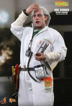 Back to the Future - Doc Brown Deluxe 1/6th Scale Hot Toys Action Figure