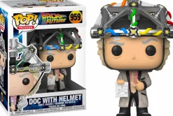 Back To The Future - Dr. Emmett Brown with Helmet Pop! Vinyl Figure