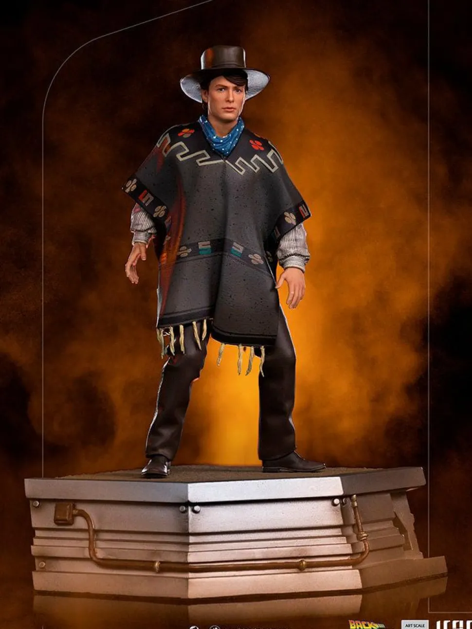 Back to the Future Part III - Marty McFly 1/10th Scale Statue