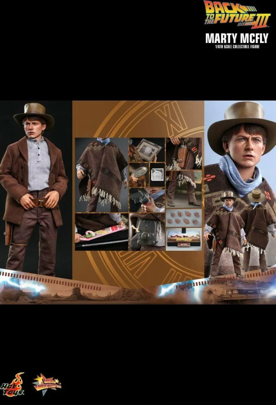 Back to the Future Part III - Marty McFly 1/6th Scale Hot Toys Action Figure