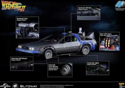 Back to the Future Part II - DeLorean Time Machine 1/6th Scale Action Figure Vehicle Replica