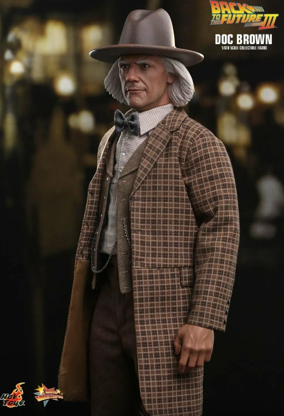 Back to the Future Part III - Doc Brown 1/6th Scale Hot Toys Action Figure