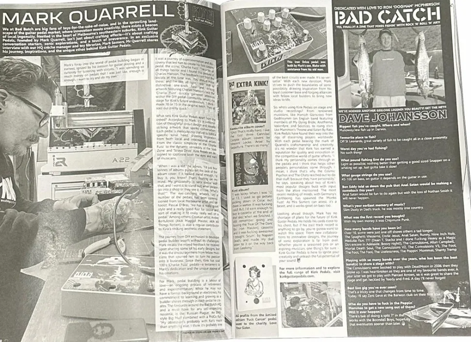 Bad Batch: Australian Rock 'n' Roll 'n' Art Zine - Issue #003 Magazine