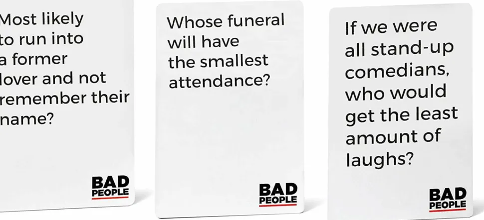Bad People - Card Game