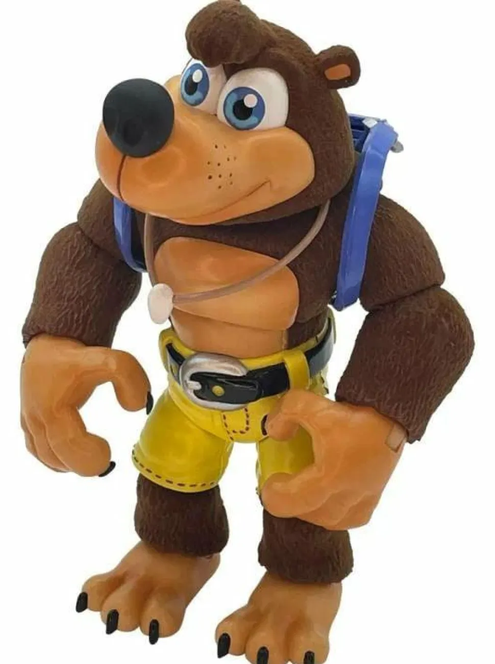 Banjo-Kazooie - Banjo + Kazooie Flocked 7" Action Figure 2-Pack