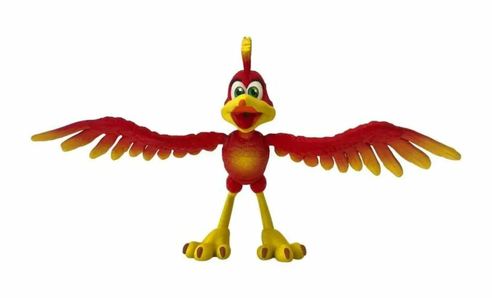 Banjo-Kazooie - Banjo + Kazooie Flocked 7" Action Figure 2-Pack