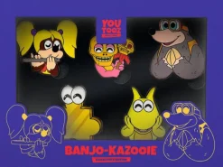 Banjo-Kazooie - Banjo Friends Pin Set 5-Pack