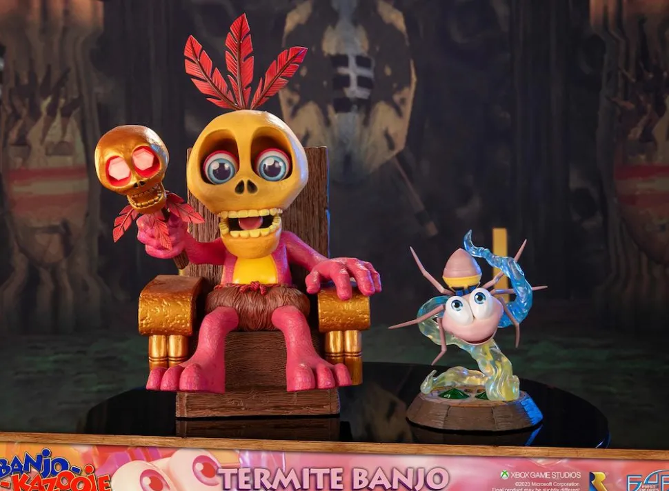 Banjo-Kazooie - Termite Banjo 8" Statue