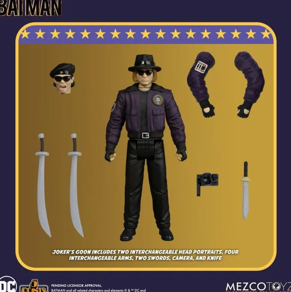Batman (1989) - Joker Goon 5 Points 3.75" Scale Action Figure